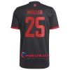 Virallinen Fanipaita FC Bayern München Muller 25 Kolmas Pelipaita 2022-23 - Miesten